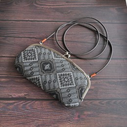 ショルダー付親子がま口財布(#5)